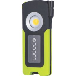 Luceco  Rechargeable LED Inspection light Black/Green 1000lm