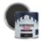Fortress Trade 2.5Ltr Black Gloss Water-Based Trim Paint