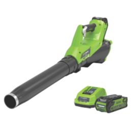 Greenworks  GWG40ABK2 40V 1 x 2.0Ah Li-Ion   Cordless Axial Blower