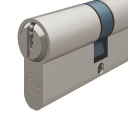 Smith & Locke  6-Pin Double Cylinder Lock 40-45 (85mm) Satin Nickel