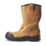 Site Gravel Size 9  Tan  Steel Toe Cap Safety Rigger Boots