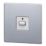 Energenie 1-Gang 1-Way Light Switch Brushed Steel