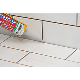 Mapei Mapesil AC 111 Solvent-Free Silicone Silver Grey 310ml