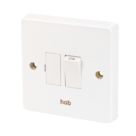 Crabtree Capital 13A Switched Hob Fused Spur  White