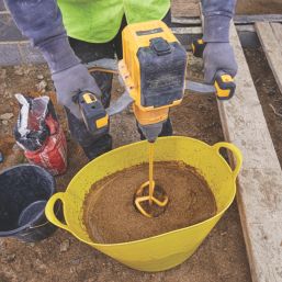 DEWALT DCD240X2-GB 54V 2 x 9.0Ah Li-Ion XR FlexVolt Brushless Cordless Dual-Handle Paddle Mixer