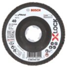 Bosch  X-Lock Metal 40 Grit Flap Disc 115mm (4 1/2")