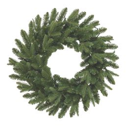 Fraser Fir 500mm Indoor  Battery LED Pre Lit Artificial Christmas Wreath