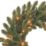 Fraser Fir 500mm Indoor  Battery LED Pre Lit Artificial Christmas Wreath