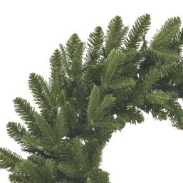 Fraser Fir 500mm Indoor  Battery LED Pre Lit Artificial Christmas Wreath