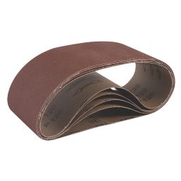 Titan  120 Grit Multi-Material Sanding Belts 610mm x 100mm 5 Pack