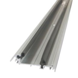 Stormguard Slimline Rain & Draught Excluder Matt Silver 914mm