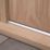 Stormguard Slimline Rain & Draught Excluder Matt Silver 914mm