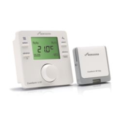 Worcester Bosch Greenstar Comfort+ II RF 2-Channel Wireless Programmable Thermostat & Receiver