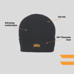 Site Kendry Beanie Hat Black
