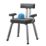 Croydex Freestanding Serenity Shower Chair Grey