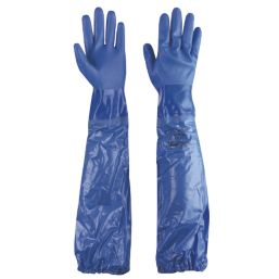 Showa 690 Chemical Hazard 25 1/2" Gauntlets Blue X Large