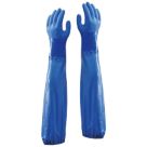 Showa 690 Chemical Hazard 25 1/2" Gauntlets Blue X Large