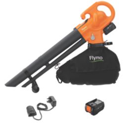 Flymo 970765701
 18V 1 x 4.0Ah Lithium Power for All  Cordless Blower/Vacuum