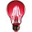 Sylvania Helios Chroma ES A60 Red LED Light Bulb 4W
