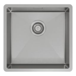 Carysil SR1012 1 Bowl Stainless Steel Kitchen Sink 450mm x 440mm