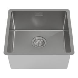 Carysil SR1012 1 Bowl Stainless Steel Kitchen Sink 450mm x 440mm
