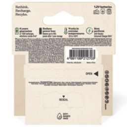 GP Batteries Recyko Rechargeable D 1.2V Ni-MH Batteries 2 Pack