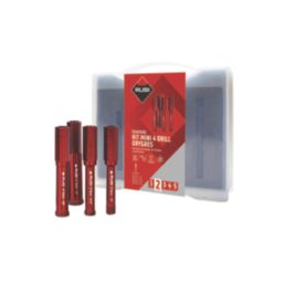 Rubi Drygres 4Drill Dry-Cut Diamond Bit Set 4 Pcs