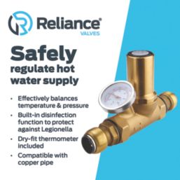Reliance Valves 1/2" Thermostatic Balancing Valve