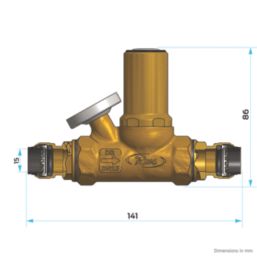 Reliance Valves 1/2" Thermostatic Balancing Valve