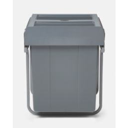 Essentials Vigote Pull-Out Bin Anthracite 36Ltr