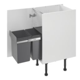 Essentials Vigote Pull-Out Bin Anthracite 36Ltr