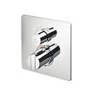 Ideal Standard Easybox Slim Concealed Thermostatic Mixer Shower Valve Fixed Chrome