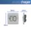 Hager Sollysta WRSSU83BSB 13A Switched Fused Spur  Brushed Steel with Black Inserts