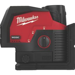 Milwaukee M12CLLP-301C 12V 1 x 3.0Ah Li-Ion RedLithium Green Self-Levelling Cross-Line Laser Level