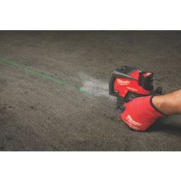 Milwaukee M12CLLP-301C 12V 1 x 3.0Ah Li-Ion RedLithium Green Self-Levelling Cross-Line Laser Level
