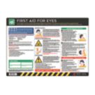 Essentials "First Aid for Eyes" PVC Safety Poster 420mm x 594mm