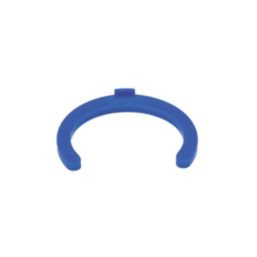 FloPlast FloFit+ Plastic Collet Clips Blue 28mm 10 Pack