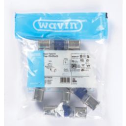 Wavin Tigris K5 Multi-Layer Composite Press-Fit Reducing Tees 25mm x 20mm x 25mm 5 Pack