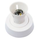 British General  Straight HO Batten Lamp Holder Light Fitting B22 3"