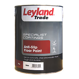 Leyland Trade Anti-Slip Floor Paint Slate 5Ltr