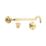 Carlisle Brass Cabin Hook Polished Brass 152mm