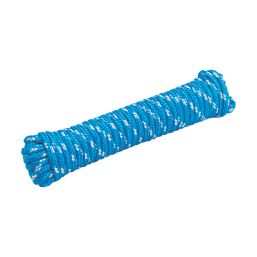 Essentials Braided Rope Blue/White 5mm x 10m