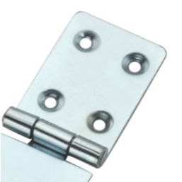 Smith & Locke Hasp & Staple Silver Zinc-Plated 120mm