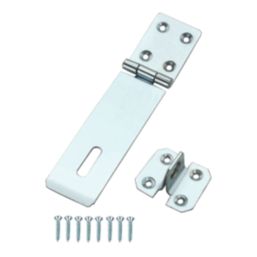 Smith & Locke Hasp & Staple Silver Zinc-Plated 120mm