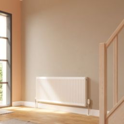 Flomasta 500mm x 1200mm 3327BTU White Type 11 Convector Radiator