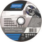 Norton  Multi-Material Cutting Discs 230mm (9") x 22.23mm 3 Pack