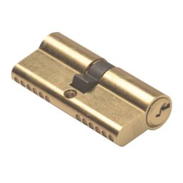 Union  6-Pin Euro Cylinder Lock 35-35 (70mm) Brass