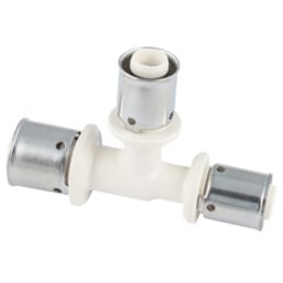 Purmo  Plastic Press-Fit Reducing Tee 26mm x 20mm x 20mm