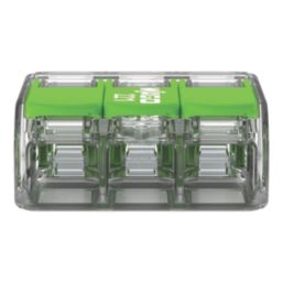 Wago 221-423 32A 3-Way Lever Connectors 50 Pack