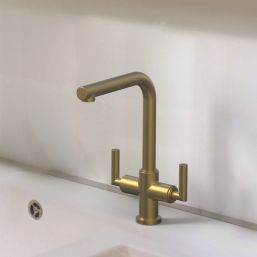 Swirl Dolce Tap Brushed Brass